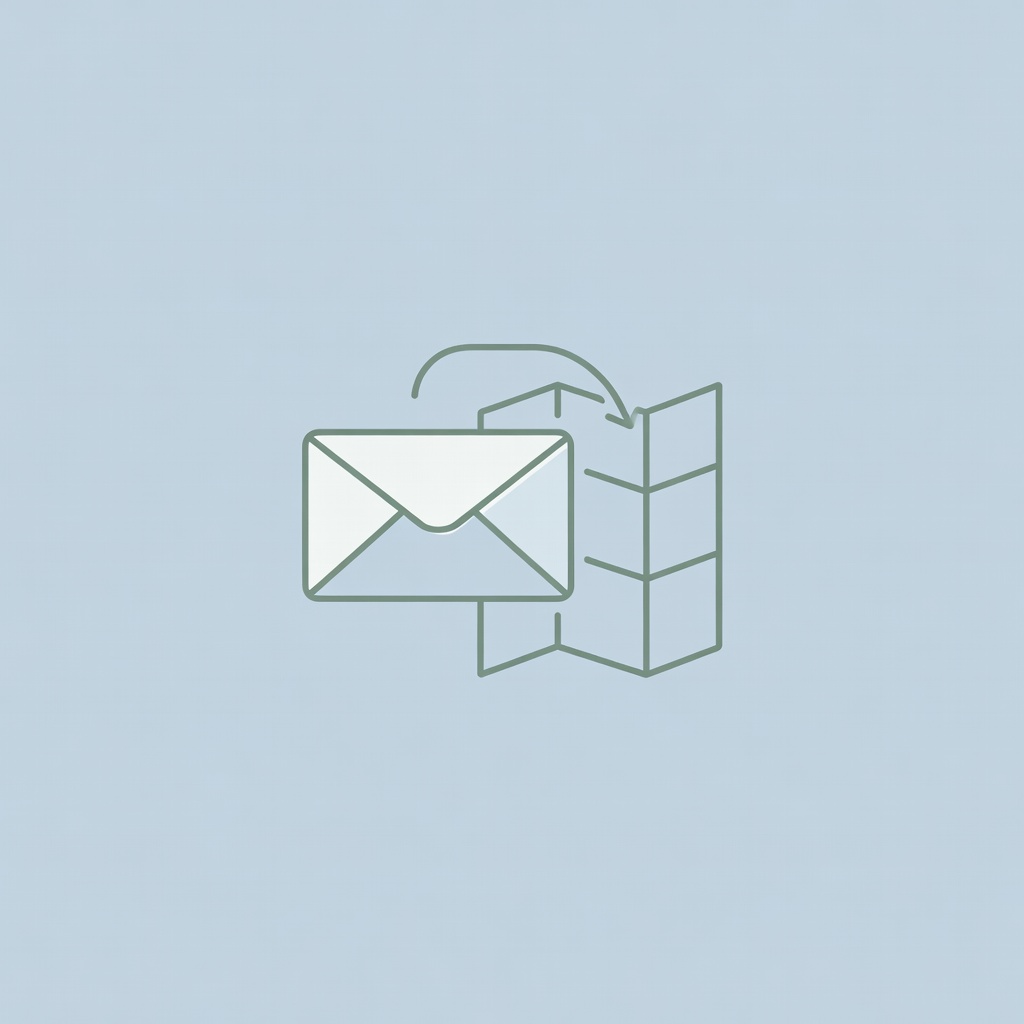 Minimalist contact form icon representing direct support access