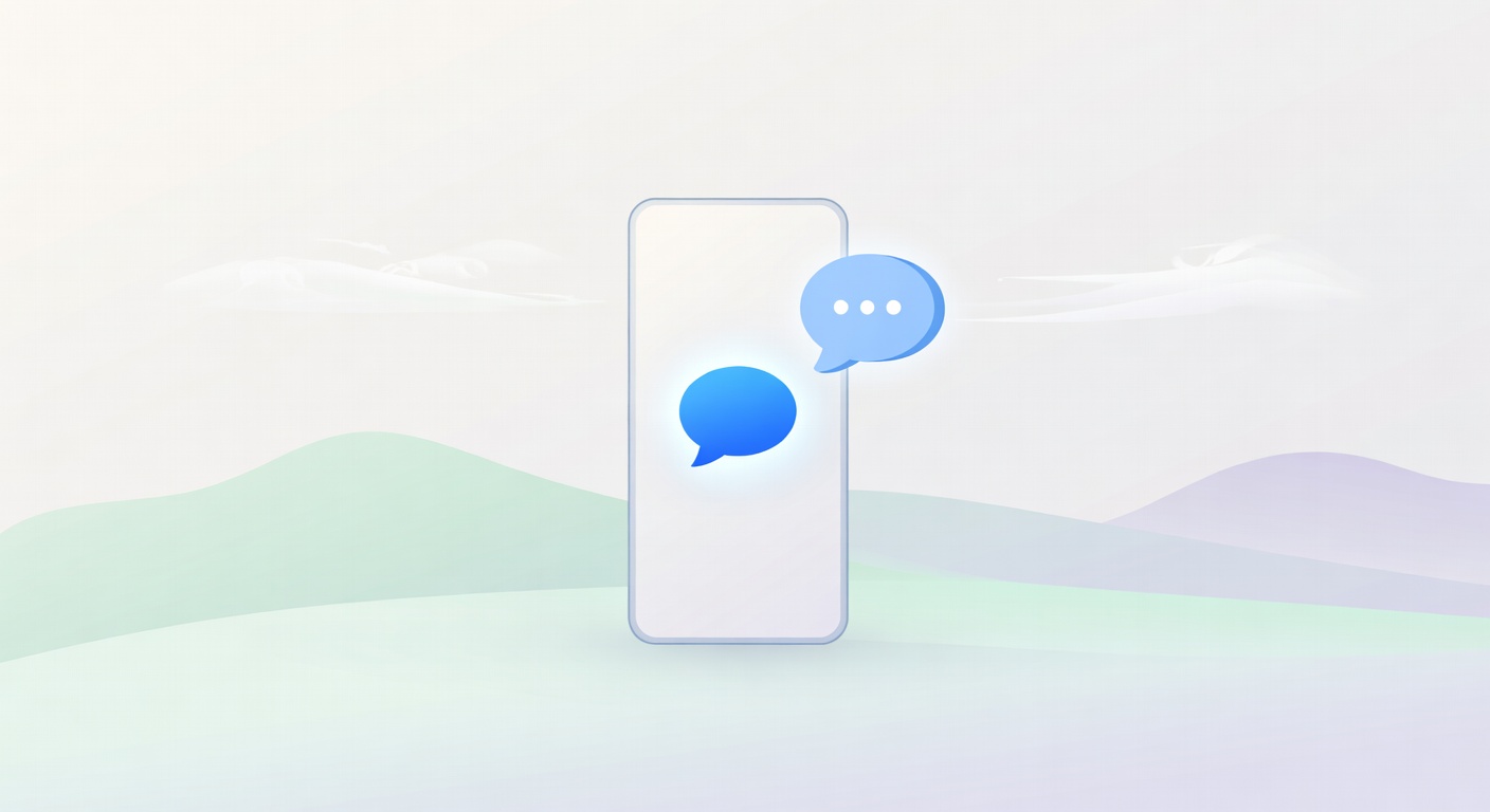 Serene illustration representing support and guidance back to the right path